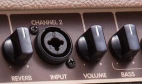 XLR and ¼” Inputs
