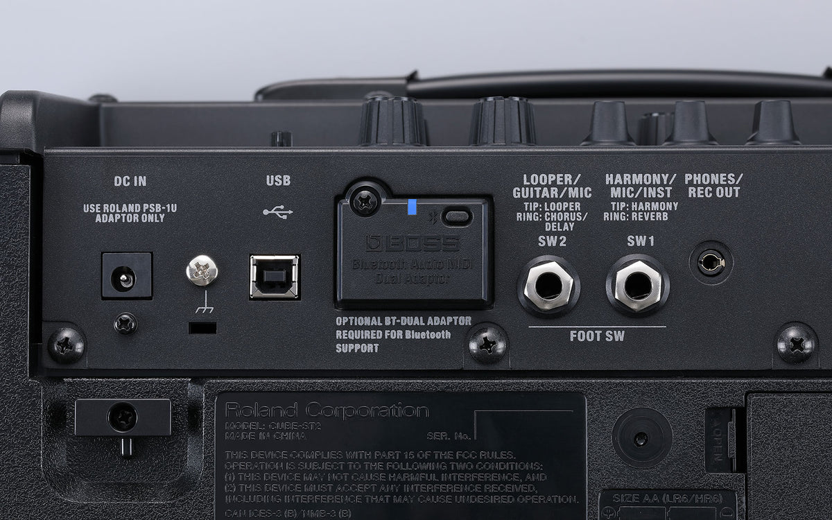 BOSS Bluetooth® Audio MIDI Dual Adaptor Bluetooth&reg; Adaptor