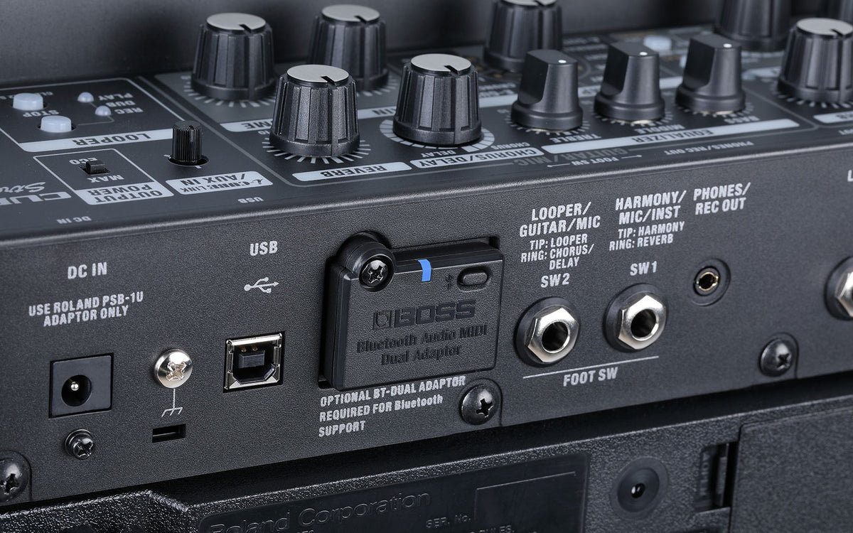 BOSS Bluetooth® Audio MIDI Dual Adaptor Bluetooth&reg; Adaptor