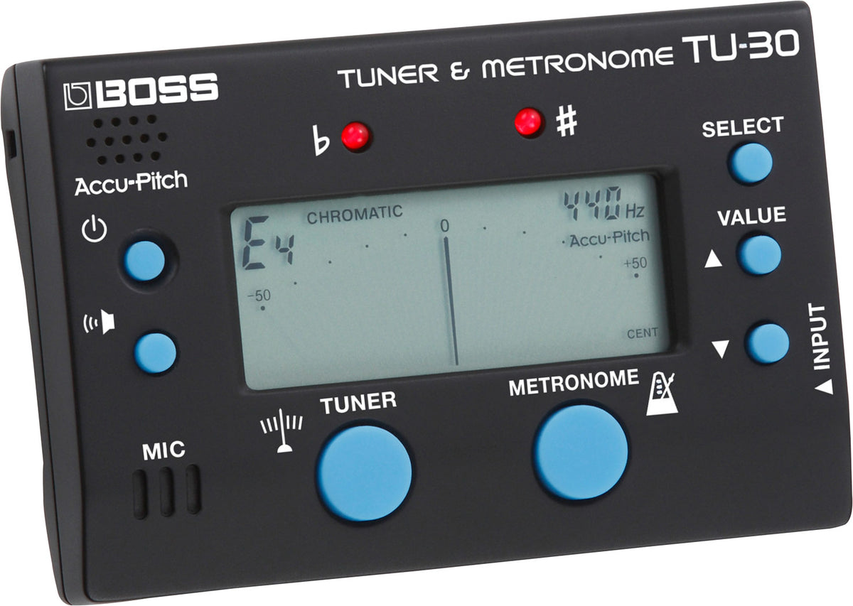 BOSS TU-30 Tuner & Metronome