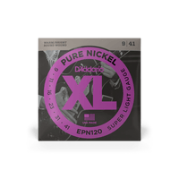 D'Addario 09-41 Super Light, XL Pure Nickel Electric Guitar Strings