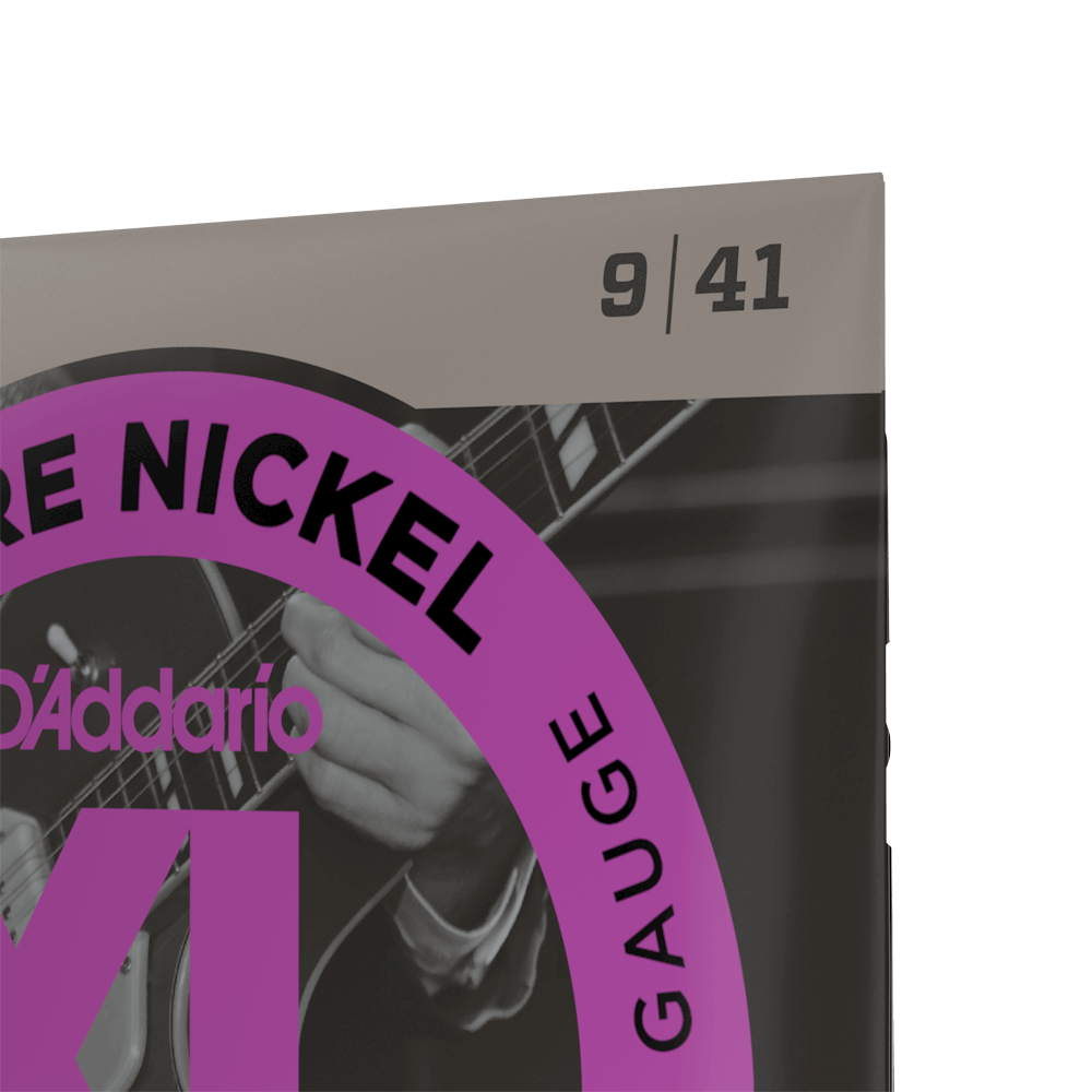 D'Addario 09-41 Super Light, XL Pure Nickel Electric Guitar Strings