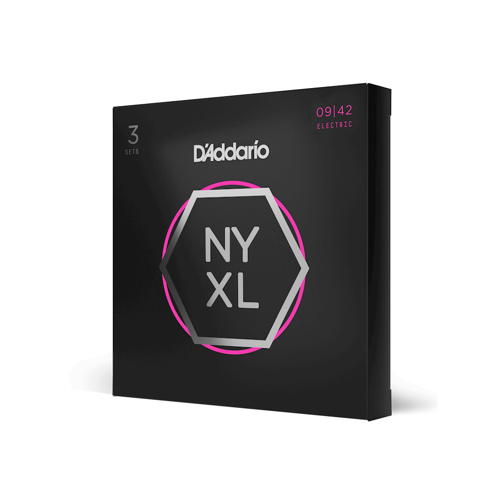 D'Addario 09-42 Super Light, NYXL Electric Guitar Strings