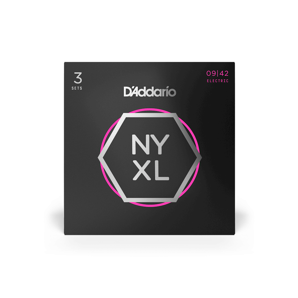 D'Addario 09-42 Super Light, NYXL Electric Guitar Strings