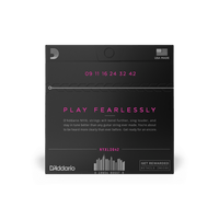 D'Addario 09-42 Super Light, NYXL Electric Guitar Strings