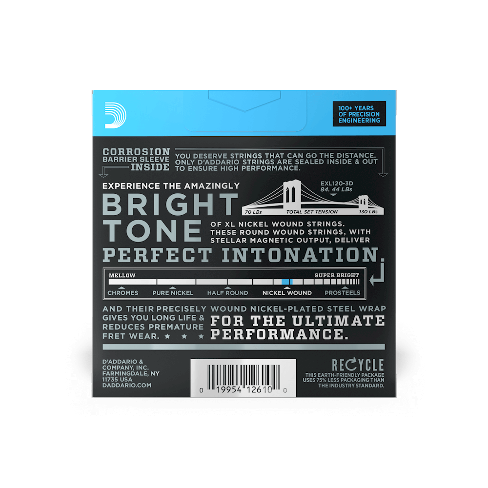 D'Addario 09-42 Super Light, XL Nickel Electric Guitar Strings