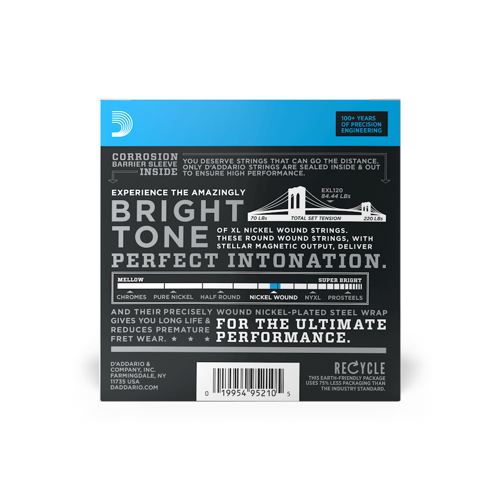 D'Addario 09-42 Super Light, XL Nickel Electric Guitar Strings