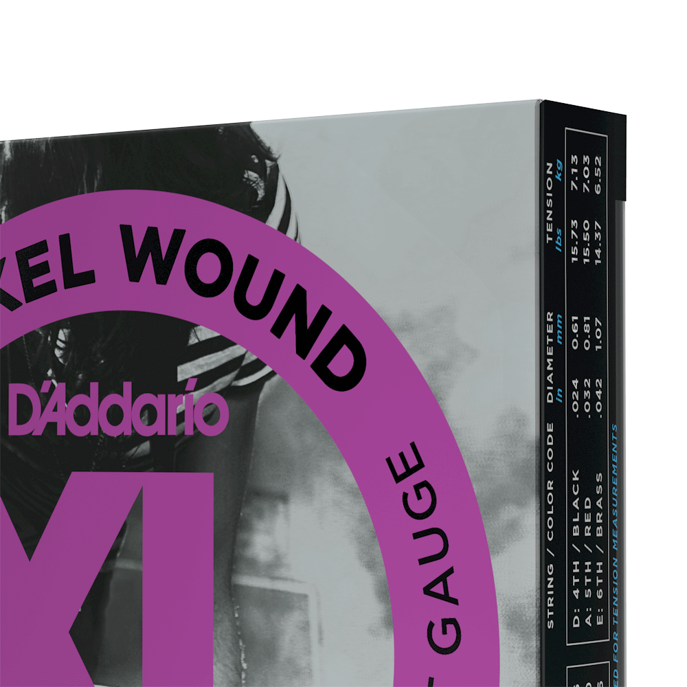 D'Addario 09-42 Super Light, XL Nickel Electric Guitar Strings