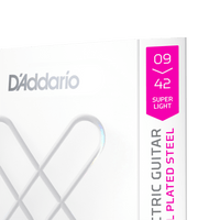 D'Addario 09-42 Super Light, XS Nickel Coated Electric Guitar Strings