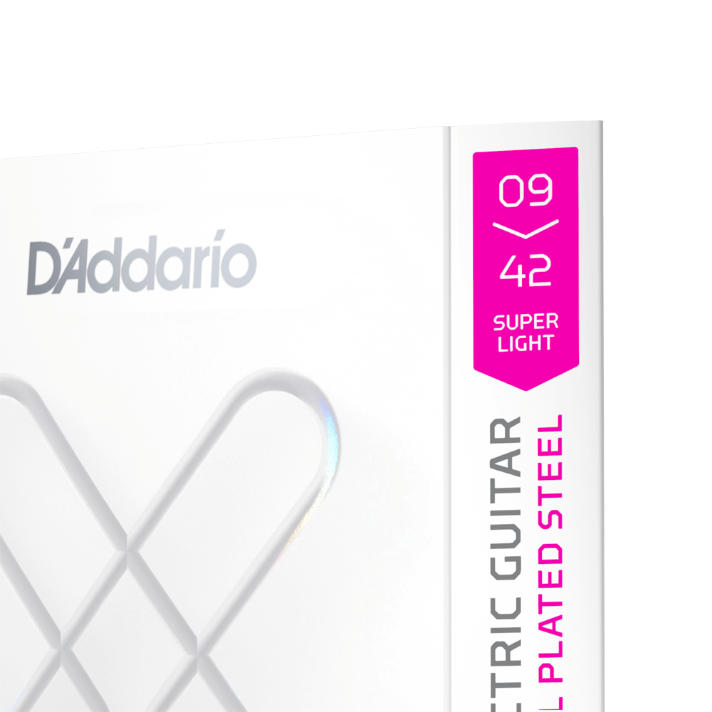 D'Addario 09-42 Super Light, XS Nickel Coated Electric Guitar Strings