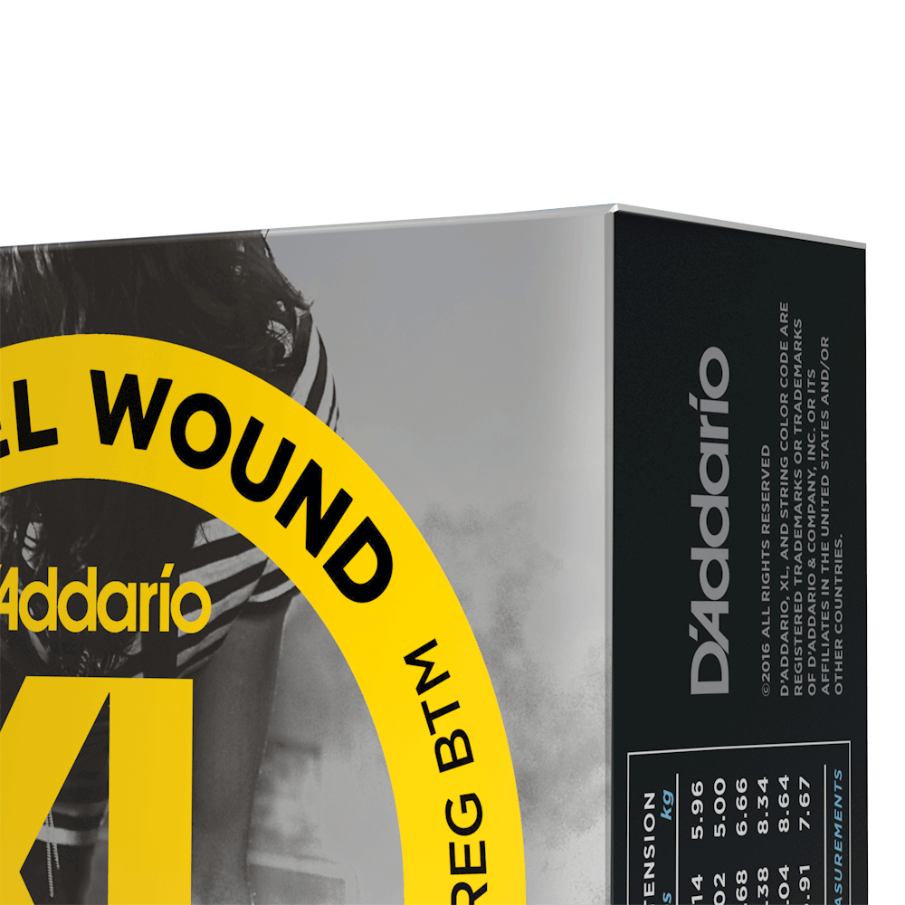 D'Addario 09-46 Super Light Top/Regular Bottom, XL Nickel Electric Guitar Strings