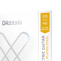 D'Addario 09-46 Super Light Top/Regular Bottom, XS Nickel Coated Electric Guitar Strings