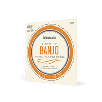 D'Addario 10-23 Medium, 5-String, Nickel