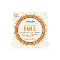 D'Addario 10-23 Medium, 5-String, Nickel