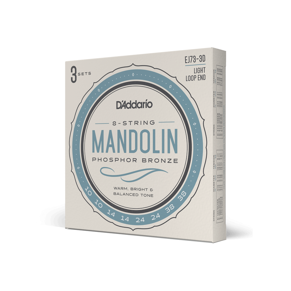 D'Addario 10-38 Light, Phosphor Bronze