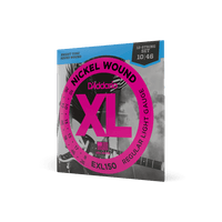D'Addario 10-46 Regular Light 12-String, XL Nickel Electric Guitar Strings