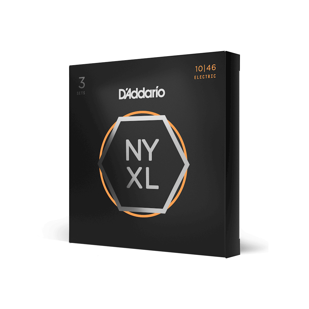 D'Addario 10-46 Regular Light, NYXL Electric Guitar Strings