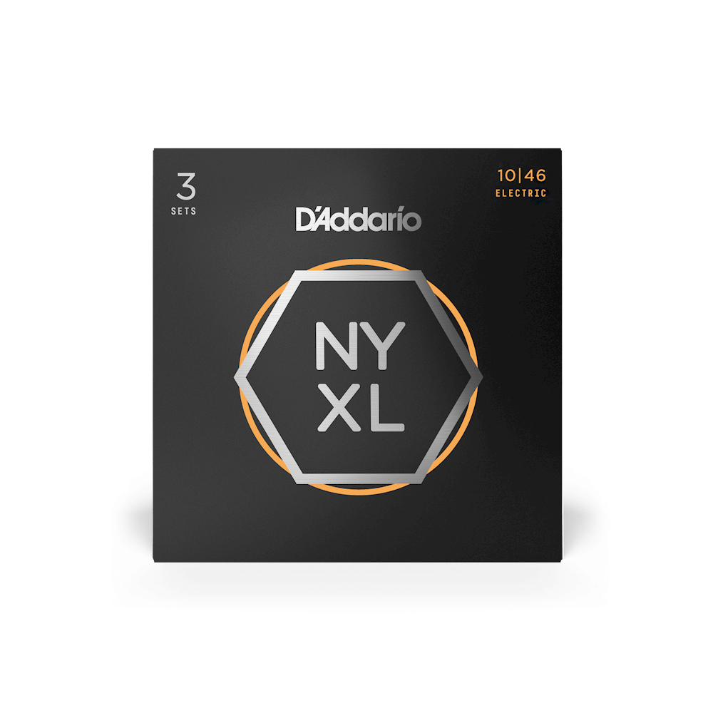 D'Addario 10-46 Regular Light, NYXL Electric Guitar Strings