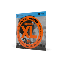 D'Addario 10-46 Regular Light, XL Nickel Electric Guitar Strings