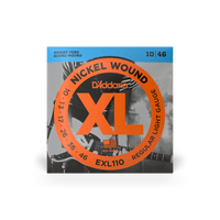 D'Addario 10-46 Regular Light, XL Nickel Electric Guitar Strings