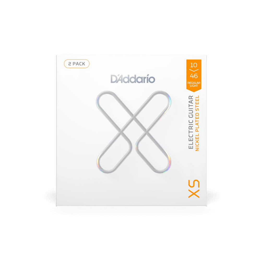 D'Addario 10-46 Regular Light, XS Nickel Coated Electric Guitar Strings