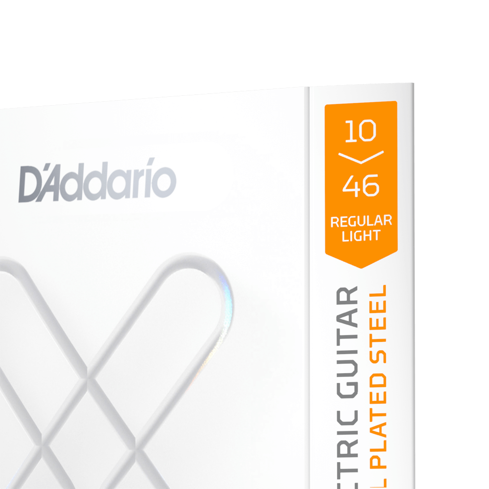 D'Addario 10-46 Regular Light, XS Nickel Coated Electric Guitar Strings