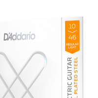 D'Addario 10-46 Regular Light, XS Nickel Coated Electric Guitar Strings