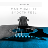 D'Addario 10-47 Extra Light, XS Phosphor Bronze Coated Acoustic Guitar Strings