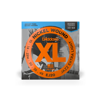 D'Addario 10-49 Jazz Extra Light, XL Nickel Electric Guitar Strings