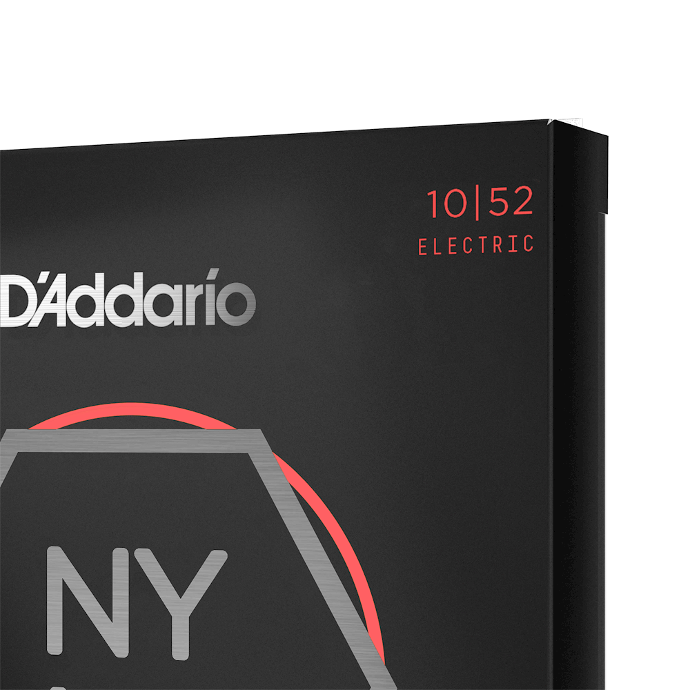 D'Addario 10-52 Light Top/Heavy Bottom, NYXL Electric Guitar Strings