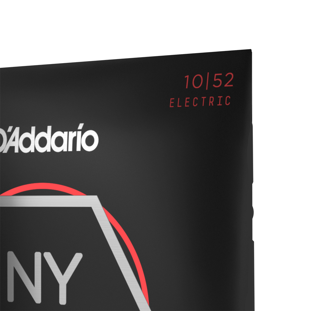 D'Addario 10-52 Light Top/Heavy Bottom, NYXL Electric Guitar Strings