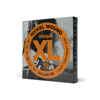 D'Addario 10-52 Light Top/Heavy Bottom, XL Nickel Electric Guitar Strings