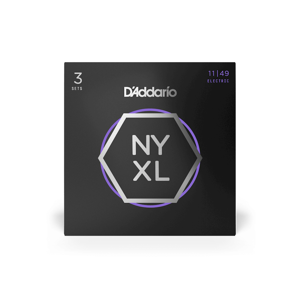 D'Addario 11-49 Medium, NYXL Electric Guitar Strings