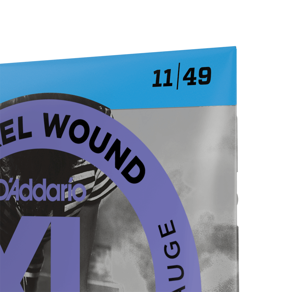 D'Addario 11-49 Medium, XL Nickel Electric Guitar Strings