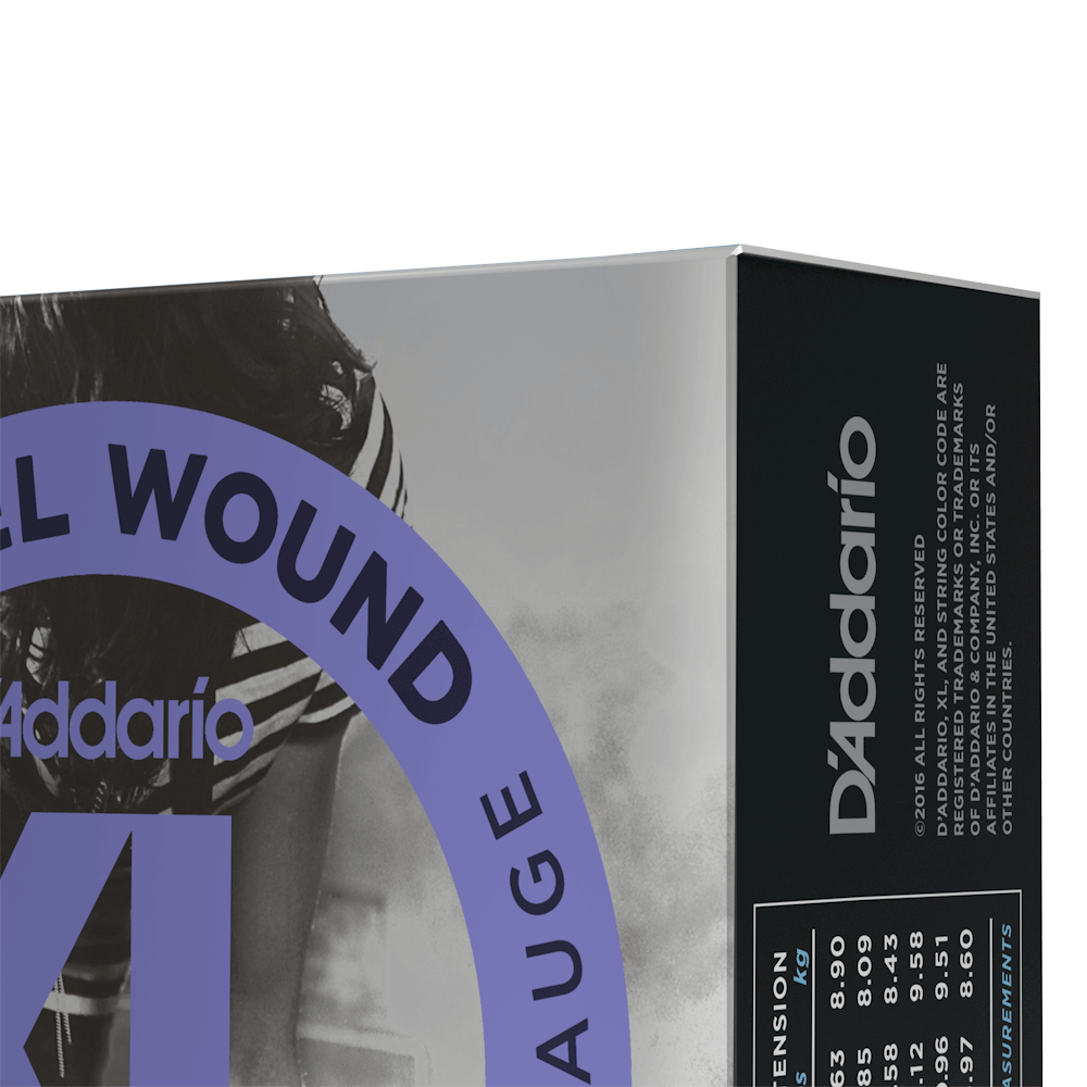 D'Addario 11-49 Medium, XL Nickel Electric Guitar Strings