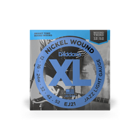 D'Addario 12-52 Jazz Light, XL Nickel Electric Guitar Strings