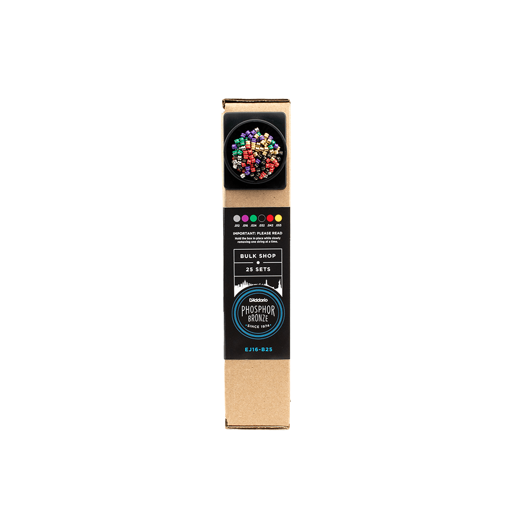 D'Addario 12-53 Light, Phosphor Bronze Acoustic Guitar Strings
