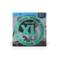 D'Addario 13-62 Light Baritone, XL Nickel Electric Guitar Strings