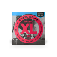 D'Addario 14-68 Medium Baritone, XL Nickel Electric Guitar Strings