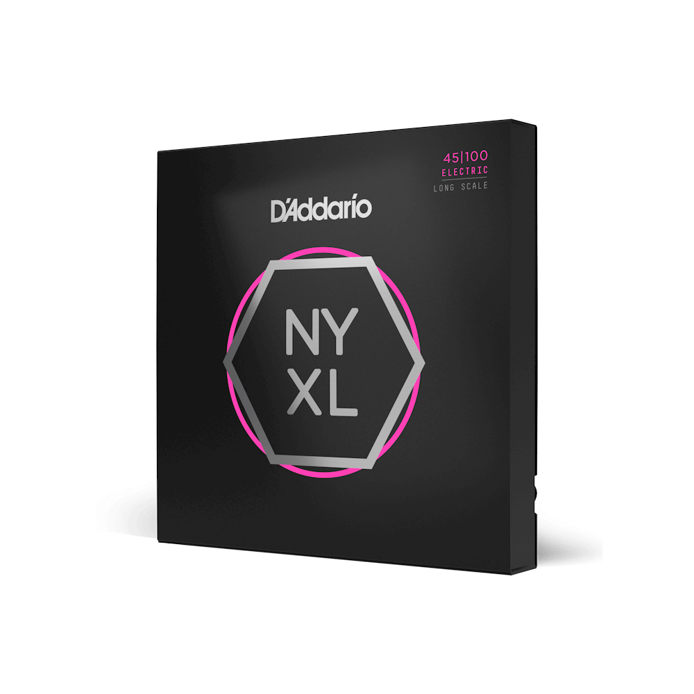 D'Addario 45-100 Regular Light, Long Scale, NYXL Bass Strings