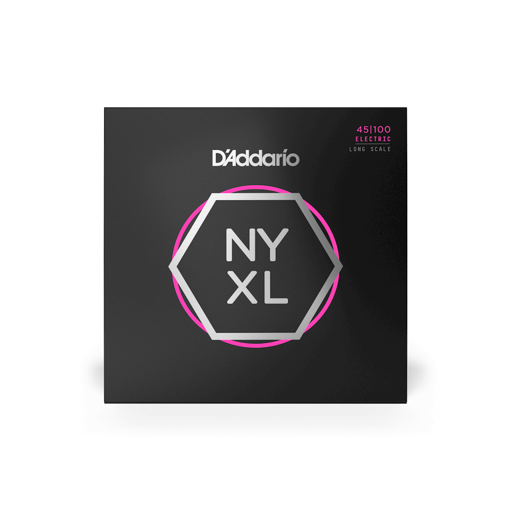 D'Addario 45-100 Regular Light, Long Scale, NYXL Bass Strings