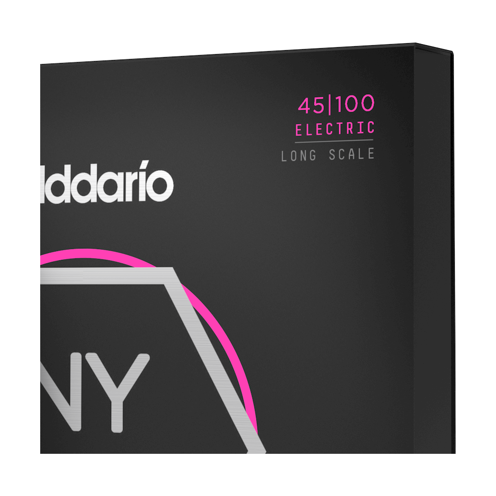 D'Addario 45-100 Regular Light, Long Scale, NYXL Bass Strings