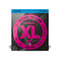 D'Addario 45-100 Regular Light, Short Scale, XL Nickel Bass Strings