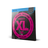 D'Addario 45-130 Regular Light 5-String, Super Long Scale, XL Nickel Bass Strings