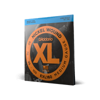 D'Addario 50-105 Medium, Long Scale, XL Nickel Bass Strings