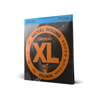 D'Addario 50-105 Medium, Short Scale, XL Nickel Bass Strings