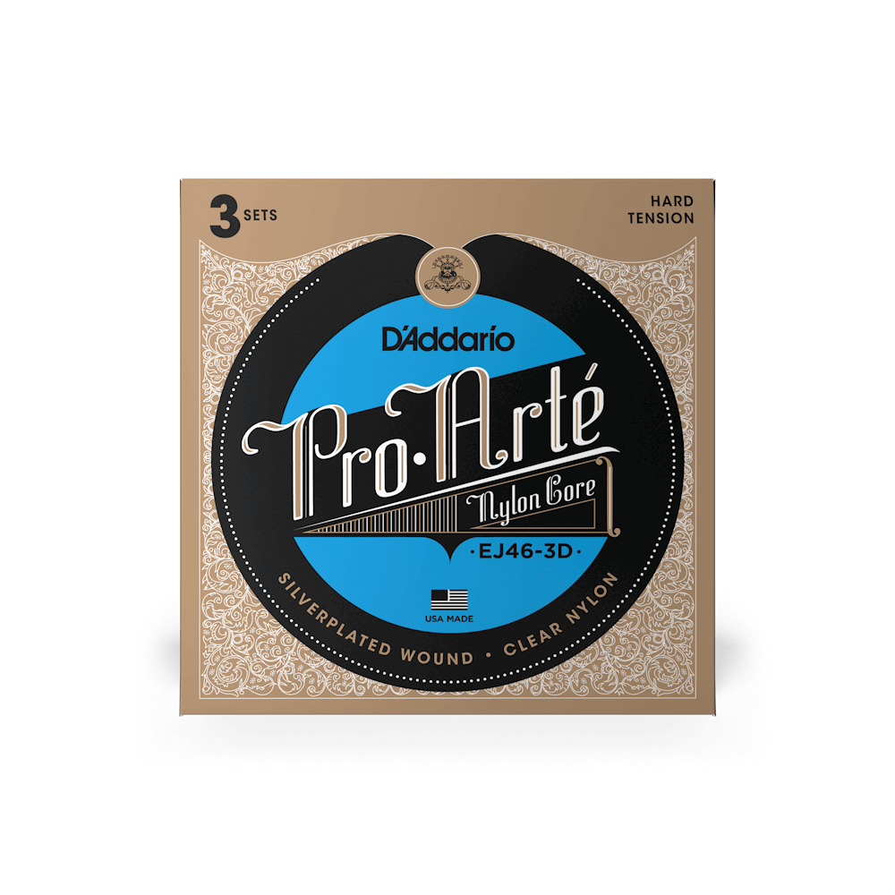 D'Addario Hard Tension, Pro-Arté Nylon Classical Guitar Strings