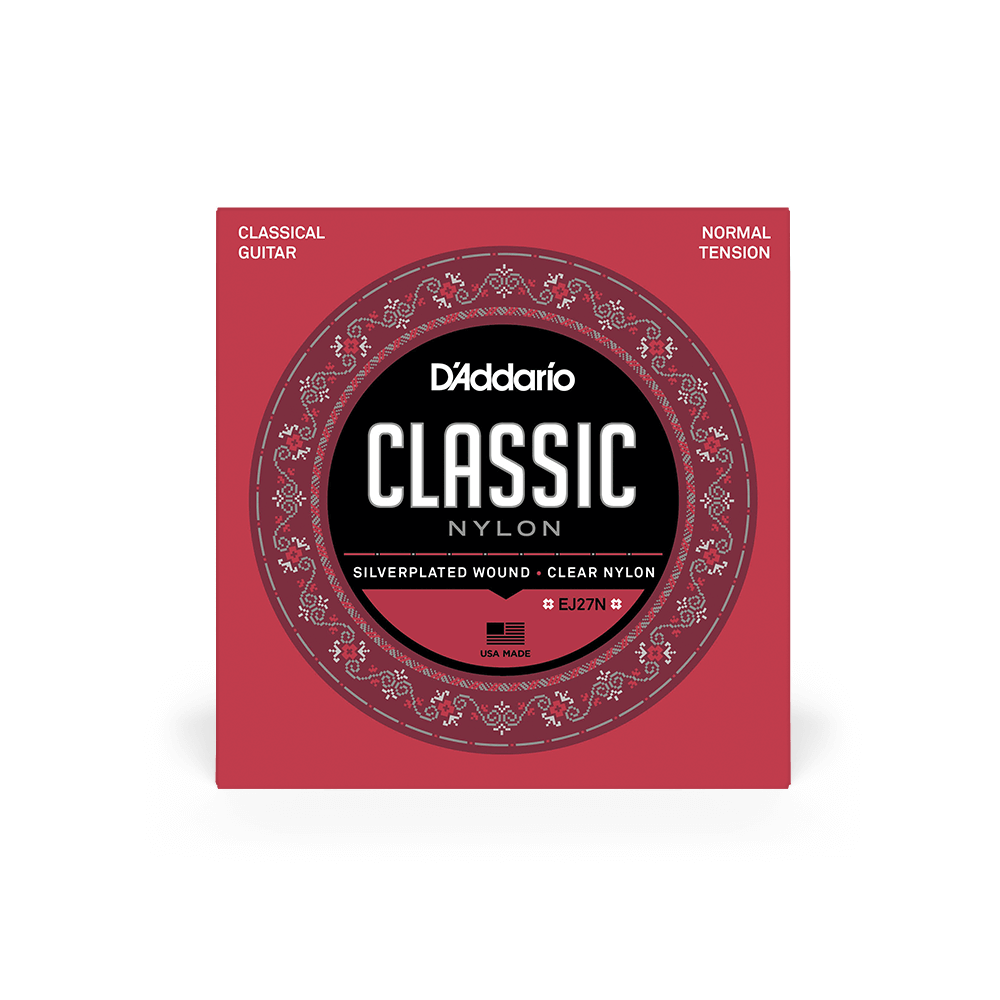 D'Addario Normal Tension, Classic Nylon Student Classical Guitar Strings