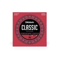 D'Addario Normal Tension, Classic Nylon Student Classical Guitar Strings