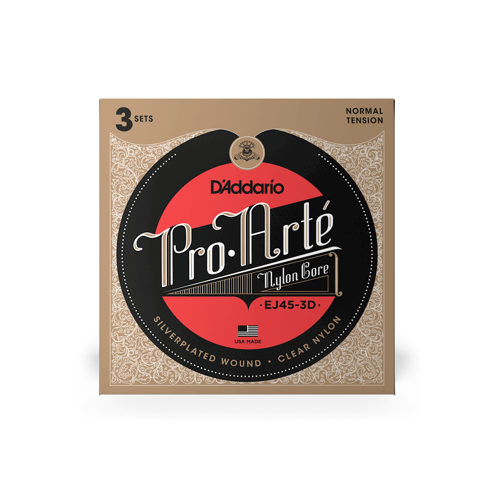 D'Addario Normal Tension, Pro-Arté Nylon Classical Guitar Strings